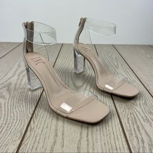 INC International Concepts | Shoes | Inc International Concepts Makenna  Dress Sandals 85 Twopiece Clear Vinyl 8 | Poshmark